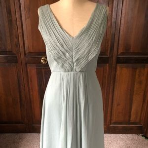 J.Crew silk bridesmaid dress